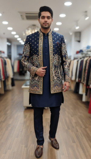 Sultan-e-Neelam Signature Indo-Western Set