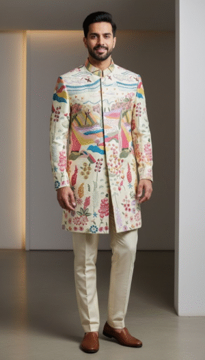 The Jaisalmer Horizon Indo-Western Set