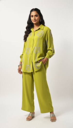 Lime Zest Embellished